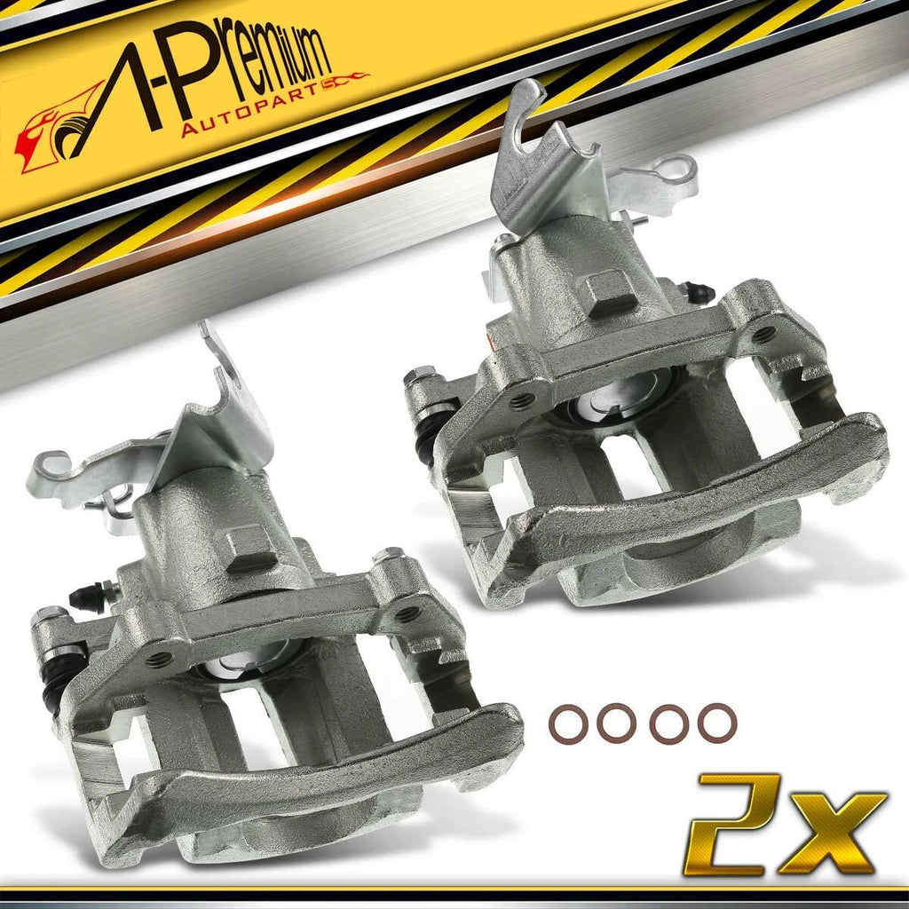 Pair Rear Disc Brake Calipers for Ford Mustang (2005–2014)