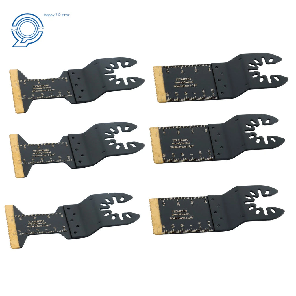 Set of 50 Titanium Oscillating Tool Blades for Oscillating Saw