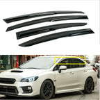 Window Visors for Subaru WRX STI (2015–2019) Smoke Tinted Acrylic