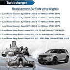 Turbo Charger for Land Rover Discovery, Range Rover Evoque (2012–2019) LR066515
