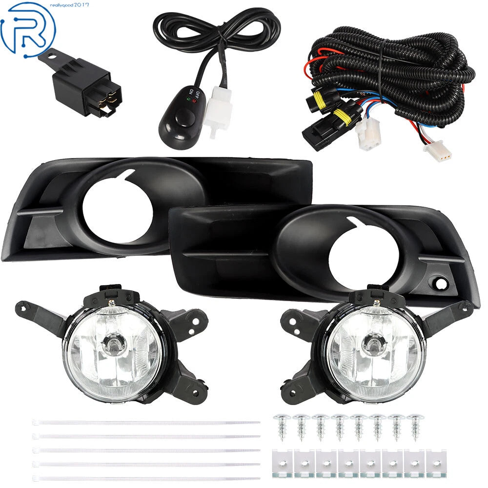 Fog Lights for Chevy Cruze (2010–2014) - Driver & Passenger, Switch & Wiring Kits