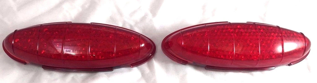 LED Tail Light Inserts Pair Red Right for 1949-1950 Ford FTL4950LED