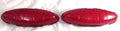 LED Tail Light Inserts Pair Red Right for 1949-1950 Ford FTL4950LED