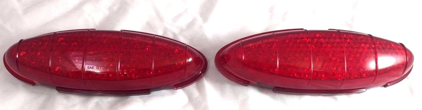 LED Tail Light Inserts Pair Red Right for 1949-1950 Ford FTL4950LED