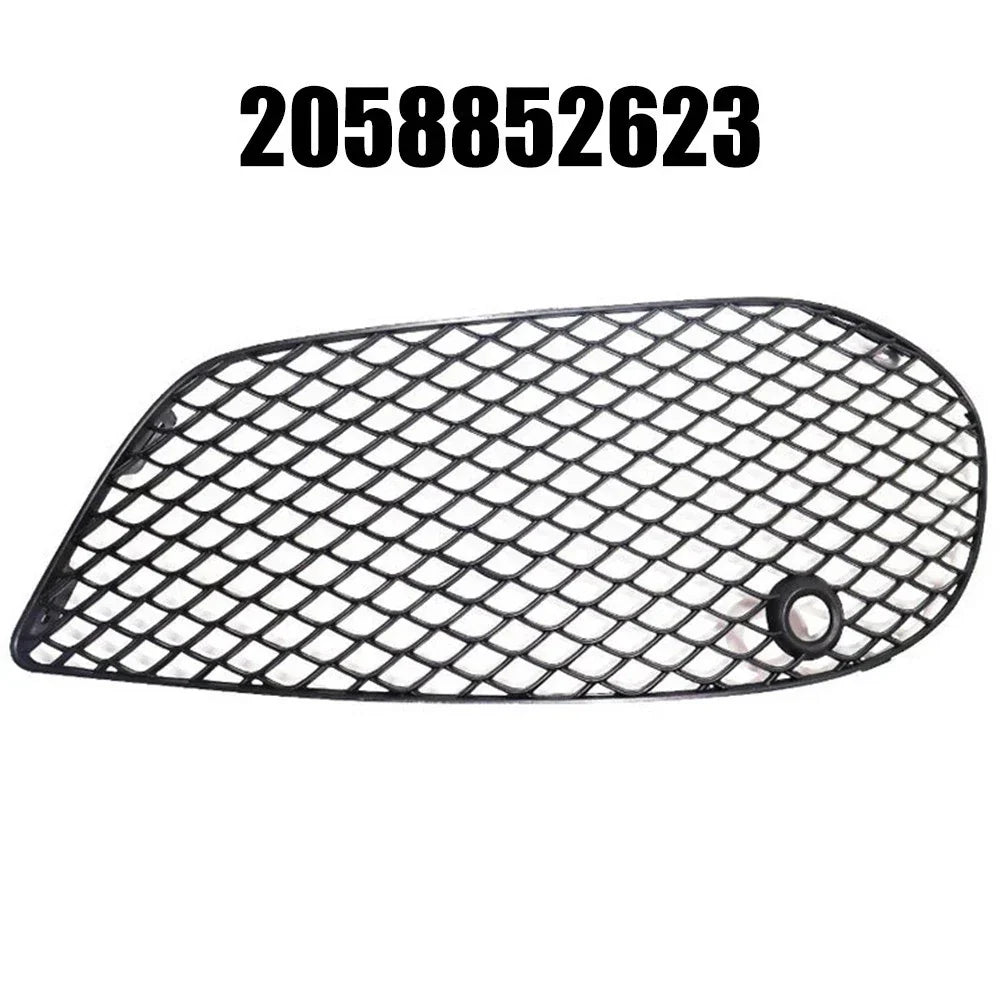 Right Side Front Bumper Fog Light Mesh Grille for Mercedes W205 (2015–2018)