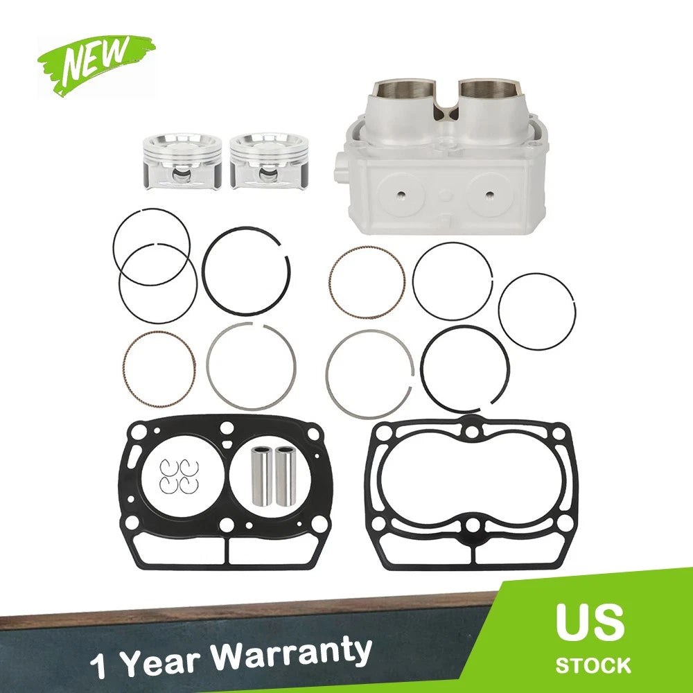 Cylinder and Piston Ring Kit with Gasket for Polaris RZR 800 (2008–2010)