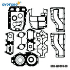 Outboard Gasket Kit for Yamaha Outboard Motor 40hp 2cyl (6R6-W0001-00)
