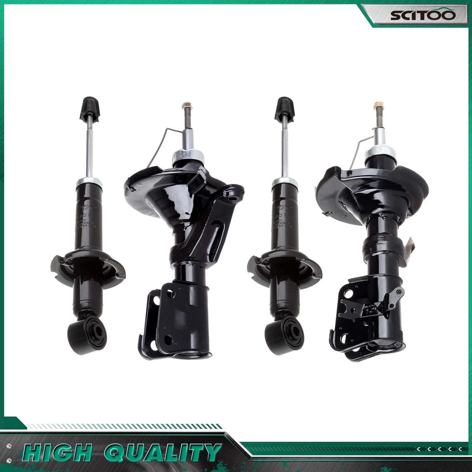 Set of 4 Shocks Struts for Honda Civic (2001–2005) & Acura EL (2001–2003)