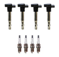 Set of 4 Denso Ignition Coils for U-Groove Conventional (Gap 0.032)