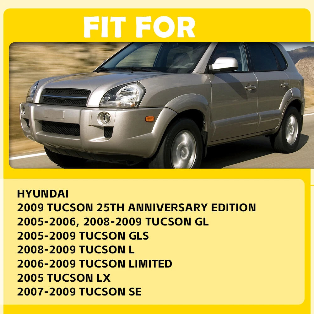 Exterior Door Handle Set for Hyundai Tucson (2005–2009)