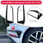 Rear Bumper Side Vent C Canard Cover for Golf MK7.5 Hatchback (2017–2020)