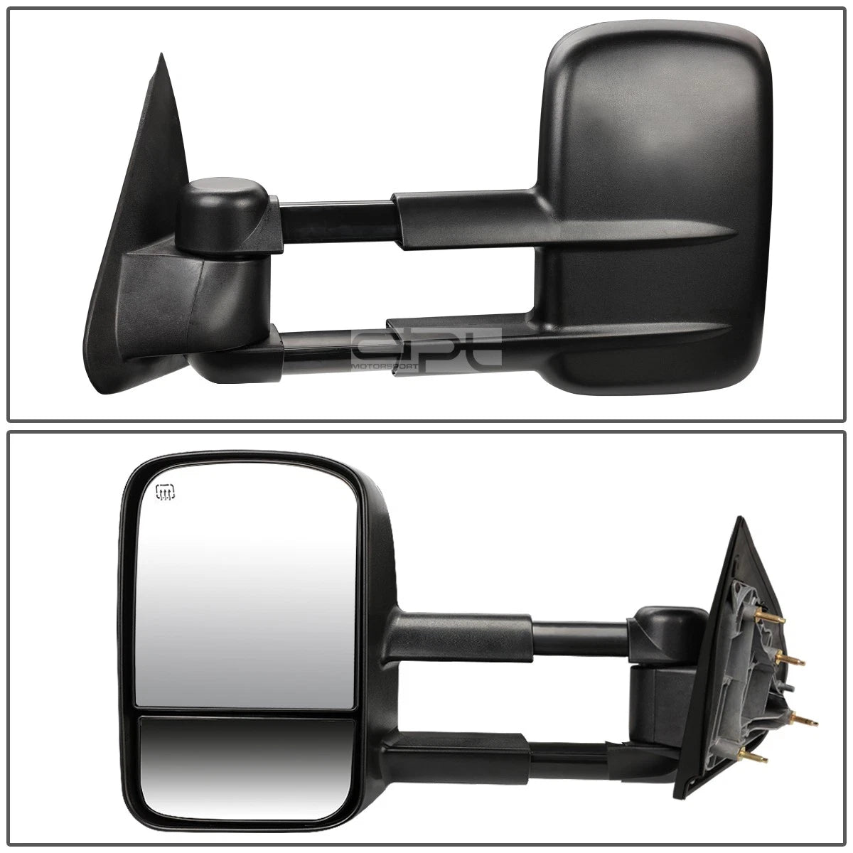 Set of 2 Power Heated Towing Mirrors for GM Silverado/Sierra (2014–2020)