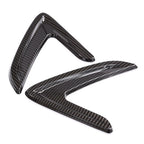 Fender Side Air Vent Outlet Cover Trim for BMW 3 Series F30 (2013–2018) Carbon Look