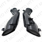 Ram Air Intake Duct Tube Set for Suzuki GSXR1000 (2001–2002) Left+Right Black
