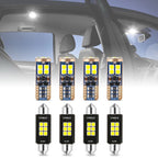 8X LED Interior Dome Glove Box License Light Bulbs for Dodge Charger (2006–2010)