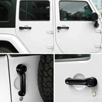 5Pcs Door Handle Cover Trim for Jeep Wrangler (2007-2018)
