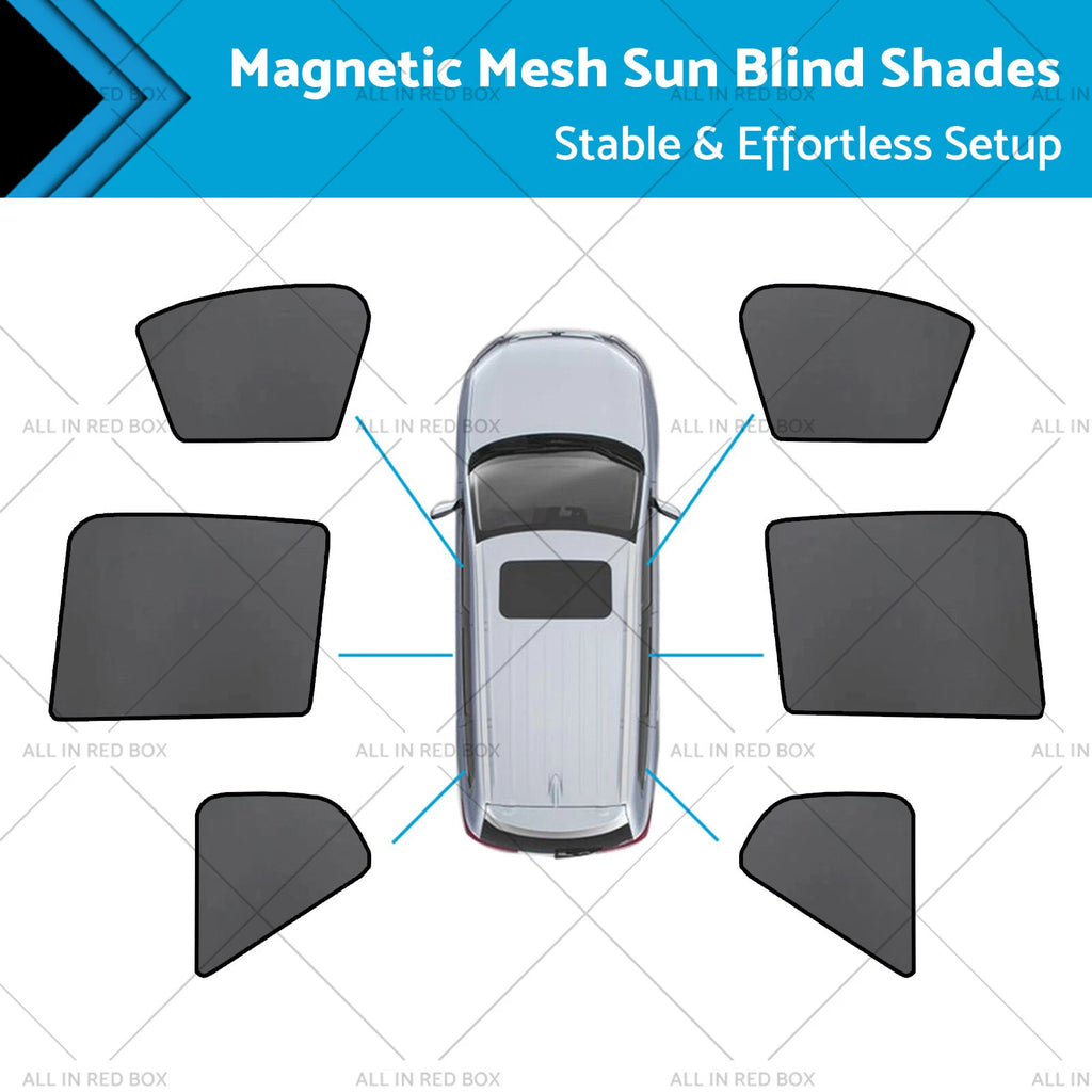 Magnetic Mesh Sun Blind Shades for Volvo XC40 (2018–2024)