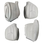 Front Leather Seat Cover Gray for Chevy Silverado GMC Sierra (2003–2006)
