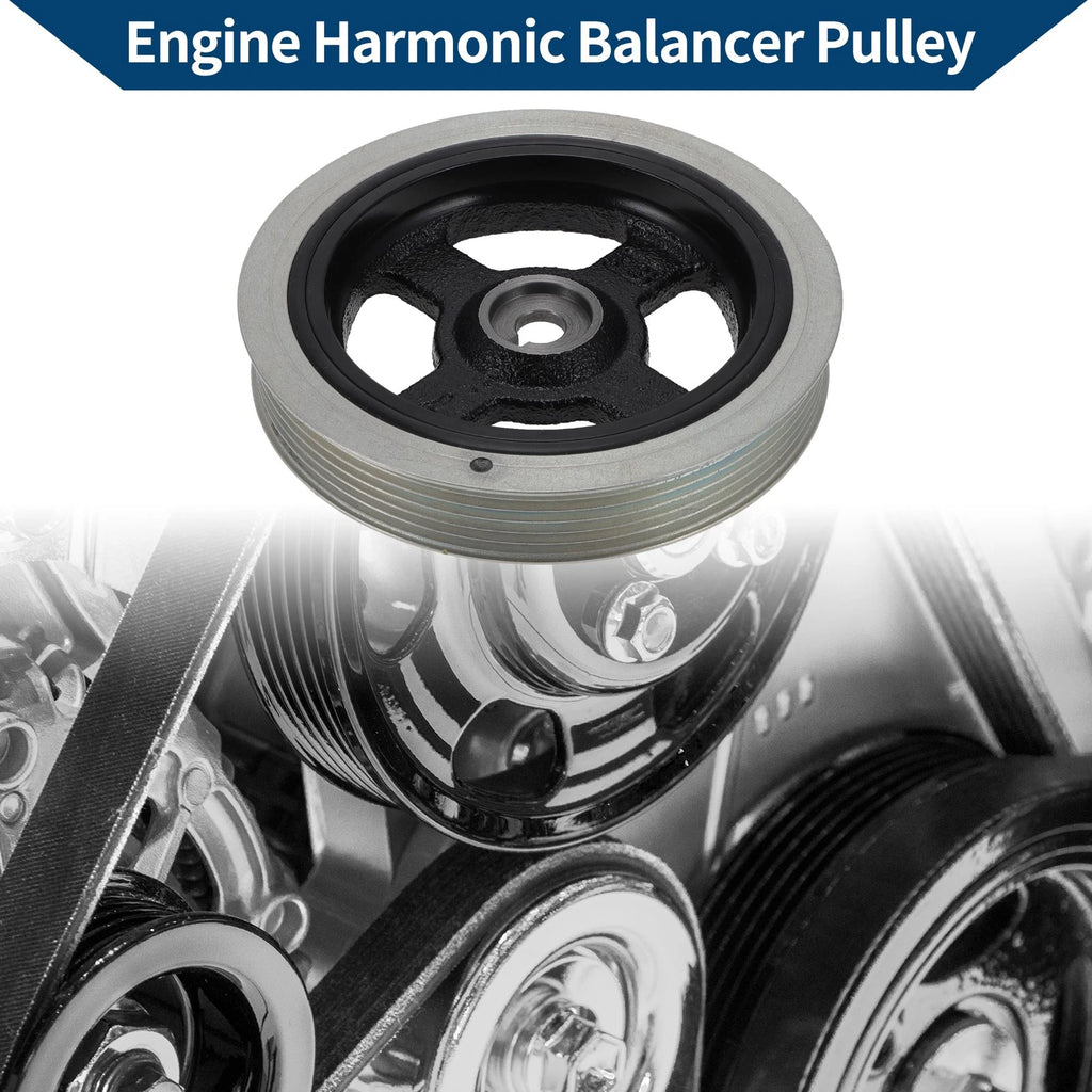 Engine Harmonic Balancer Crank Pulley for Hyundai Accent (2000–2015) No. 231242B020