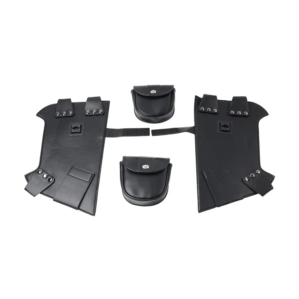 Soft Lowers Chaps Leg Warmers for Harley Electra Glide FLHT FLHS (80-23)