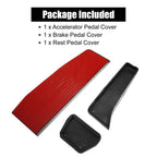 3 x Accelerator & Brake Pedal Covers Set for BMW 1/2/3/4 Series F20