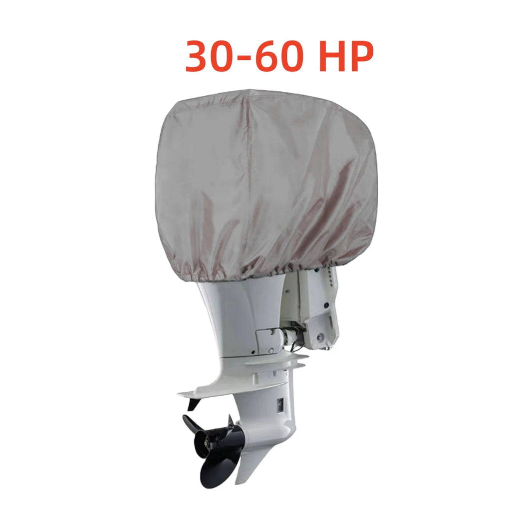 Heavy Duty Waterproof Boat Cover for Evinrude 30-60 HP Outboard