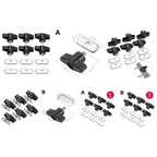 Track Mounting Bolts and Gaskets Set of 6 for Kayak Canoe Boat Systems
