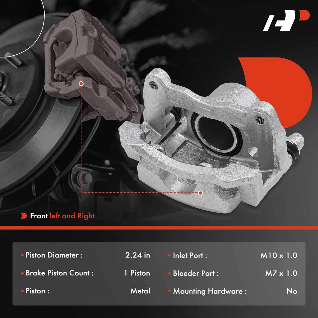 Front Brake Calipers for Toyota Corolla Matrix (2003-2008)