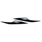 Car Eyelids Headlight Eyebrows Trim for Ford Focus MK2 2008-2010 ()