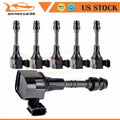 Set of 6 Ignition Coils for Nissan Maxima Murano Altima Frontier Xterra