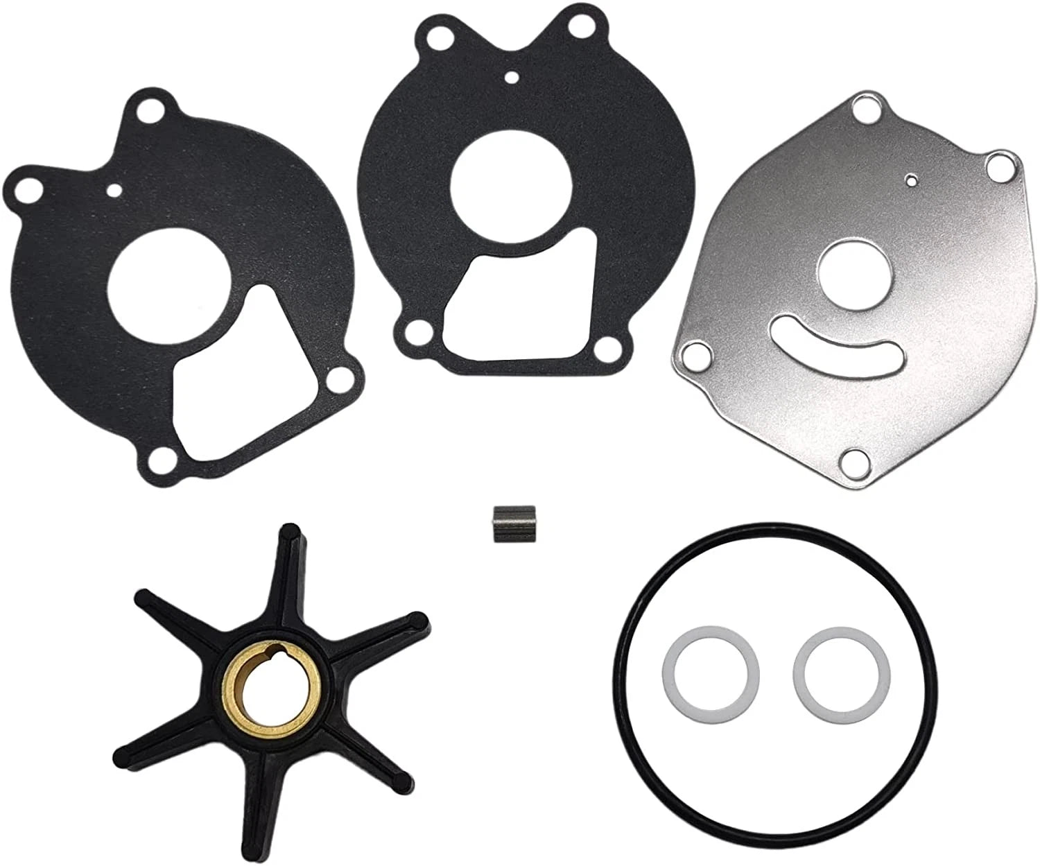 Outboard Water Pump Impeller Kit for Mercury Mariner 15-25HP (2-Cycle) (47-85089Q4)