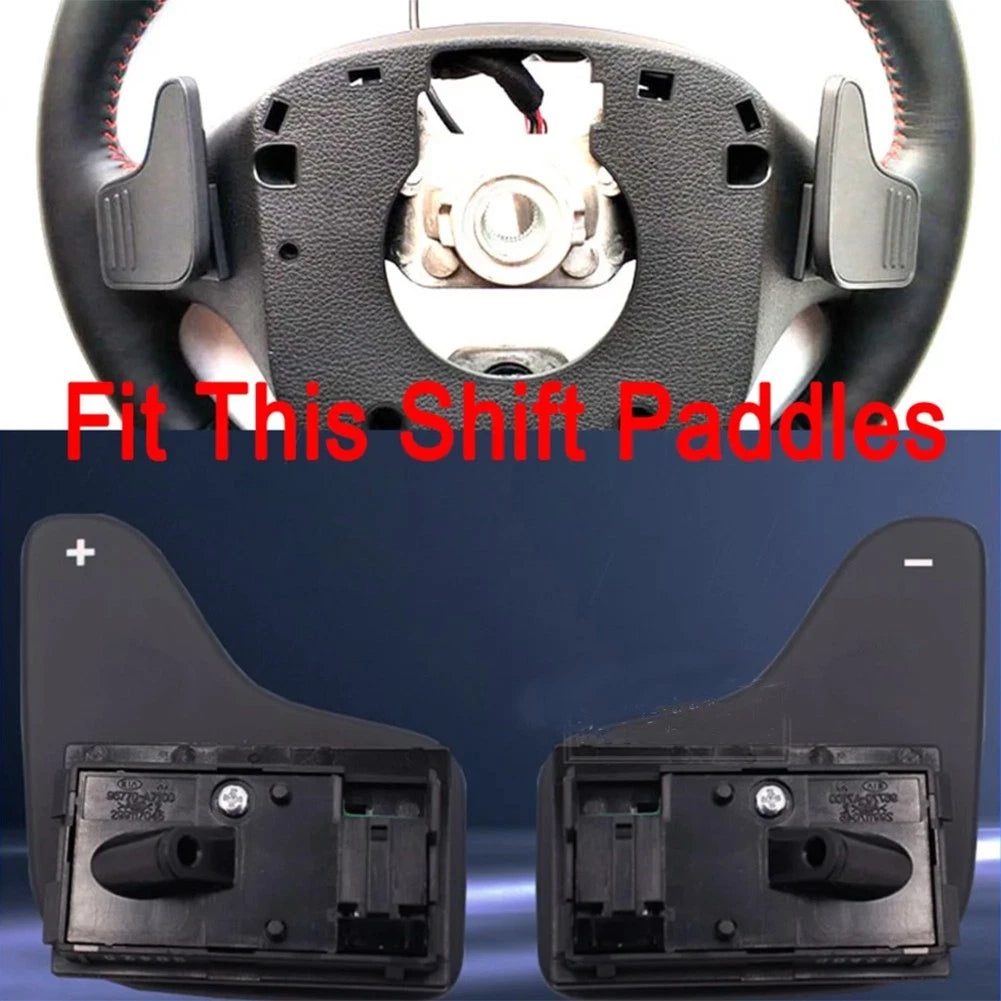 Steering Wheel Shifter Paddle Extension for Kia Forte K3 Cadenza Ceed (2014–2020)