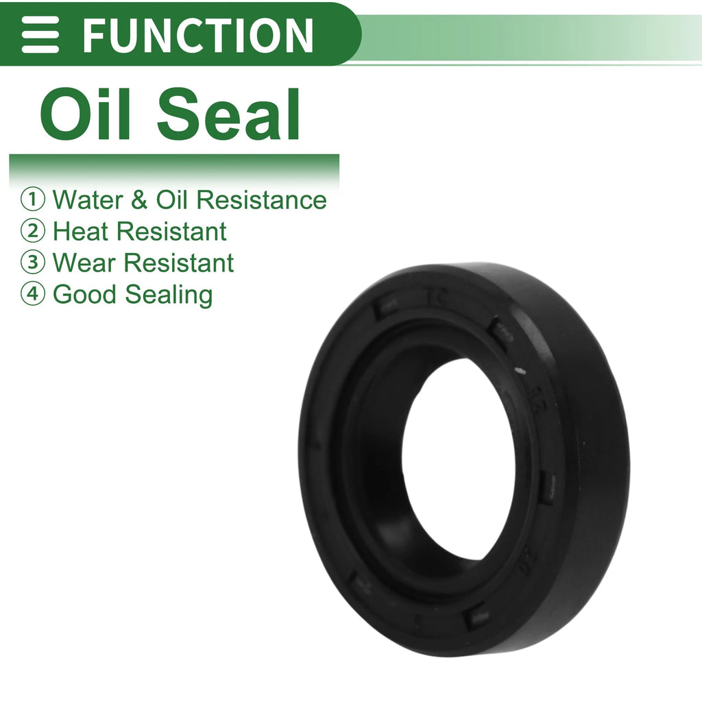 Oil Seal   - NBR Rubber 12x20x5mm High Pressure