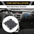 HVAC Air Door Actuator Heater Blend for Ford Excursion (2002–2005) No. 604272