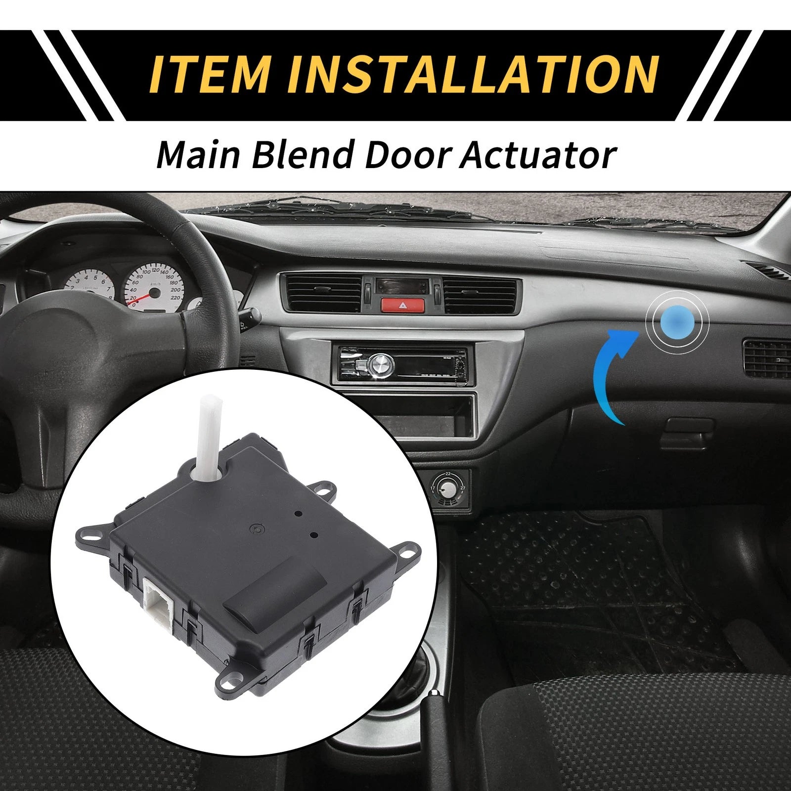 HVAC Air Door Actuator Heater Blend for Ford Excursion (2002–2005) No. 604272
