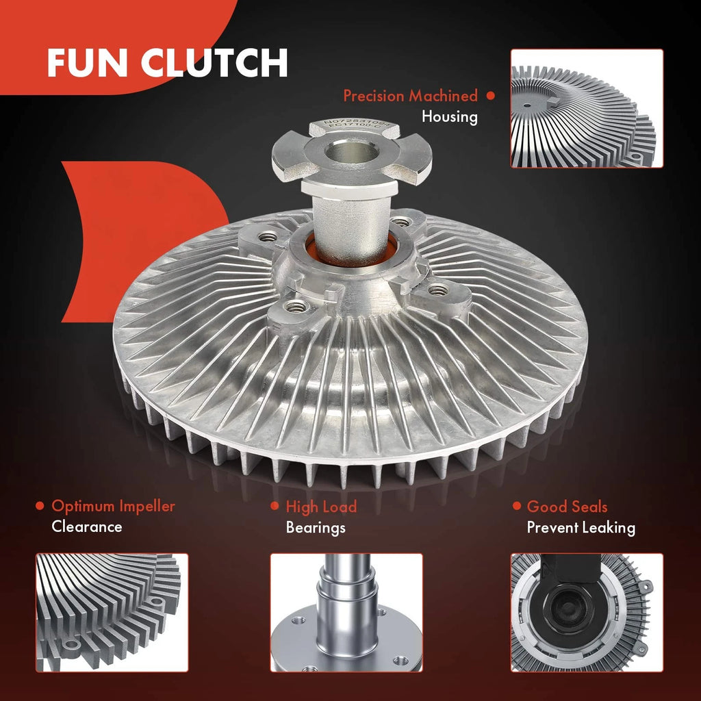 Engine Cooling Fan Clutch for Chevy Malibu, Impala, Cadillac, Lincoln