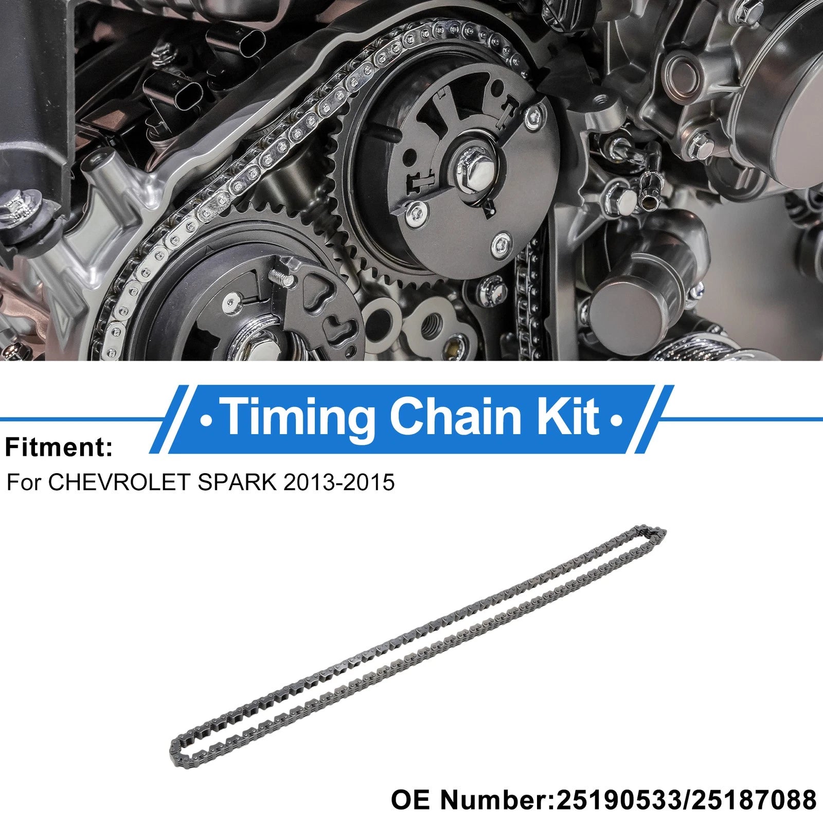 Timing Chain Kit for Chevrolet Spark (2013–2015) No. 25190533/25187088