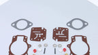 2 Carburetor Rebuild Kits with Float for Johnson Evinrude 50-60 HP