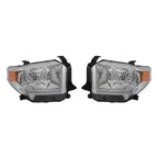 2X Halogen Headlight for Toyota Tundra (2014–2021) Left Right Pair
