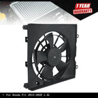 Left Engine Radiator Cooling Fan with Shroud for Honda (2015–2020)