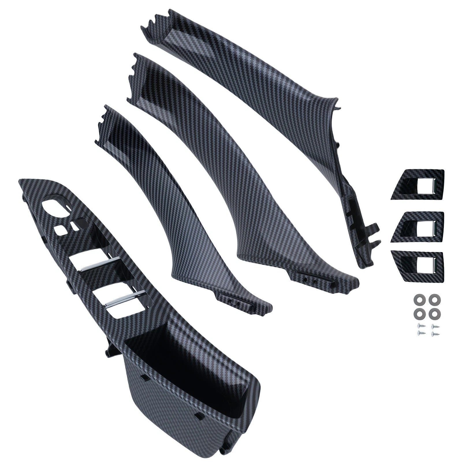Interior Door Panel for BMW 520i 528i 535d 550i GT (2010–2016) 51417225854 Carbon