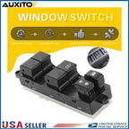 Front Left Power Window Switch for Nissan Frontier Xterra (2013–2019, 2007–2015)