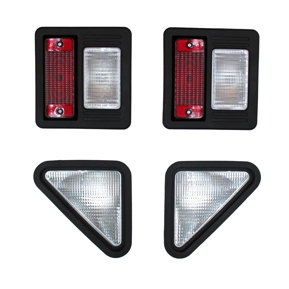 Set of 4 Rear + Left + Right Front Lights for Bobcat 751 753 763 773 863 864