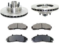 Front Brake Pad and Rotor Kit for Mazda B3000 (1998–2003) MD254YM