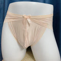 2X Sheer Seamless Breathable Lace Briefs with Pouch Feature for Men