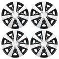 Set of 4 Wheel Hub Caps for 15 Inch Tires (Car Truck SUV)