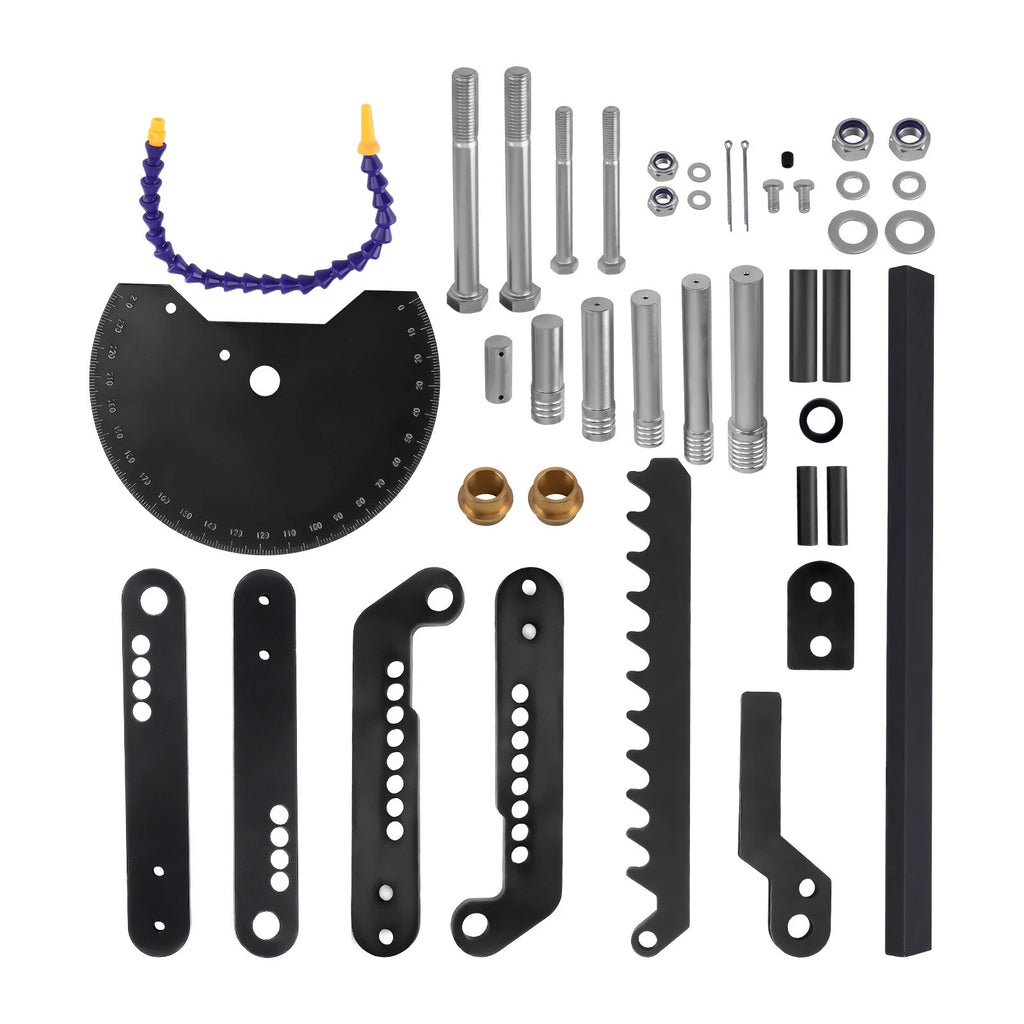 Tube and Pipe Bender for Steel Tubing (Manual, Black Oxide Coating)