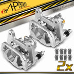 Pair Rear Disc Brake Calipers with Brackets for Jeep Cherokee (2014–2021)