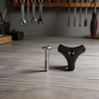 Triangle Handle Knob Bolt for Lawn Mower (52mm Length)