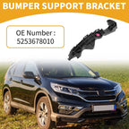 LH Front Bumper Support Bracket for Lexus NX300h (2015–2021) 1 Pc Black
